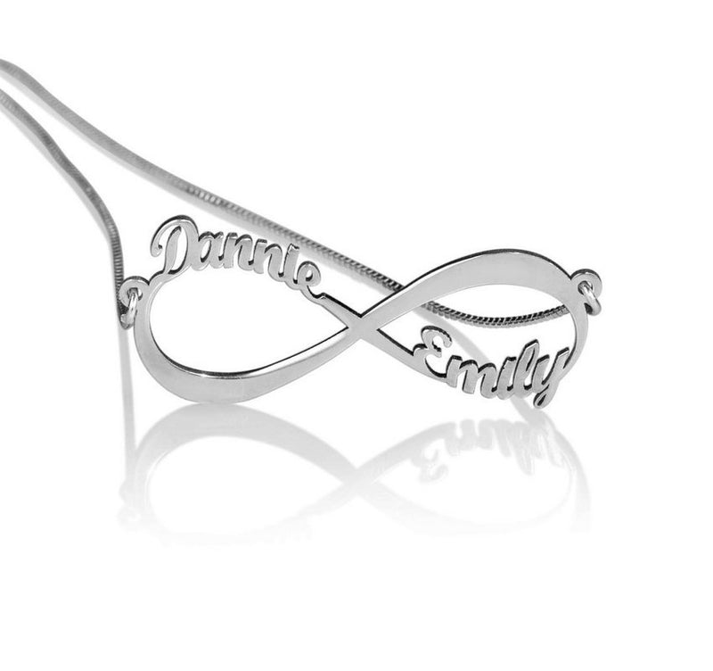 Personalized Infinity Name Necklace w/ Chain Included