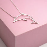 Dolphin Necklace with Chain Included