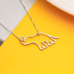 Elephant Necklace with Chain Included