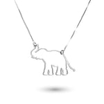 Elephant Necklace with Chain Included