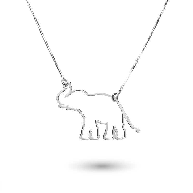 Elephant Necklace with Chain Included