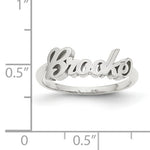 Personalized Woman's Script Name Ring