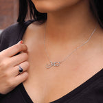 Personalized Infinity Name Necklace with Chain